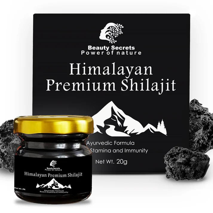 🔥 Natural Performance Booster – Pure Himalayan Shilajit Resin